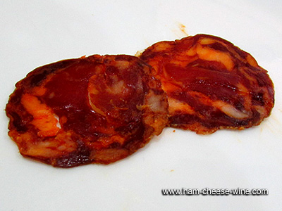 Chorizo Iberico de Bellota en Lonchas Detalles 3