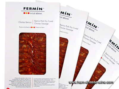 Chorizo Iberico Fermin en Lonchas Detalles 3