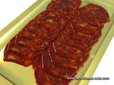 Chorizo Iberico Fermin en Lonchas Detalles 4