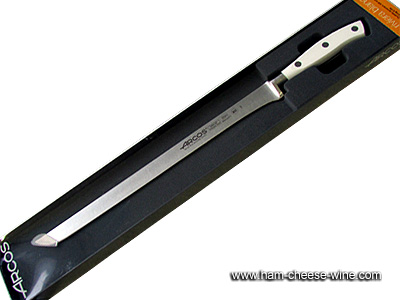 Cuchillo Jamonero Flexible Riviera Blanc ARCOS (300mm)