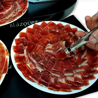 Economic Ham Carving Kit - Iberico Ham de Bellota Blázquez Boneless Details 10