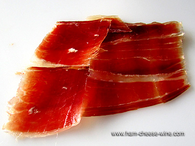 Iberico Ham de Bellota Hand Cut By Knife, 1 Pound Details 2