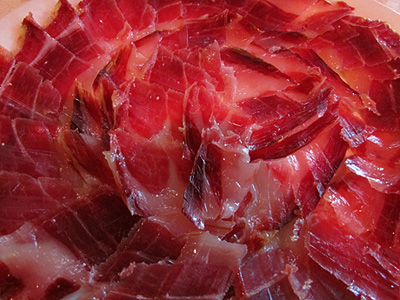 Jamón Ibérico de Bellota Fermín sin Hueso Detalles Corte 3