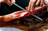 Iberico Ham de Bellota Pata Negra sin Hueso Corte 1