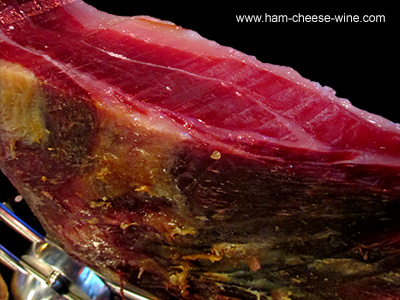 Pure Iberico Ham de Bellota Hand Cut By Knife, 1 Pound Details 4