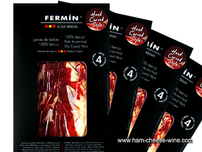 Pure Iberico Ham de Bellota Fermín Hand Carved 2.0 oz Details 4