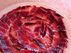 Jamón Ibérico Puro de Bellota Cinco Jotas 5J sin Hueso Plato Corte 2