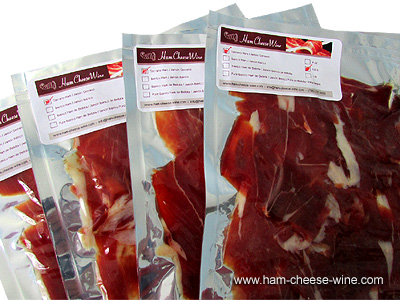 Serrano Ham Hand Cut by Knife Details 5