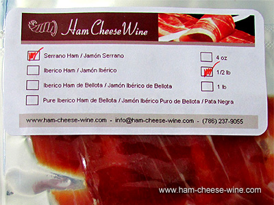 Serrano Ham Machine Cut, 2 Pounds Details 5