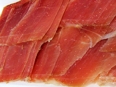 Jamón Serrano Monte Nevado Detalles Corte 1