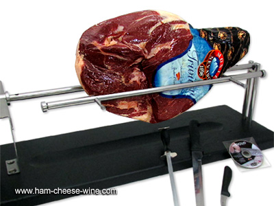 Basic Ham Carving Kit - Serrano Ham Monte Nevado Boneless Details 2