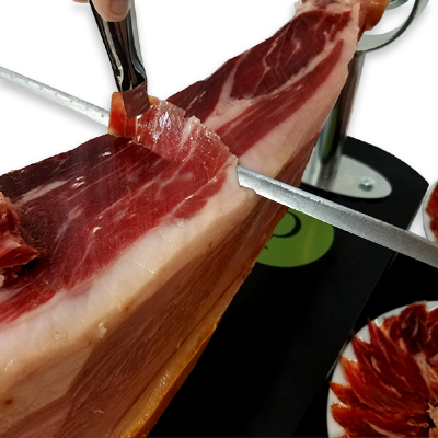 Economic Ham Carving Kit - Iberico Ham Blázquez Details 5
