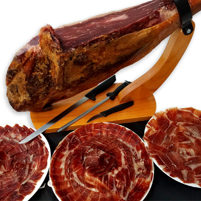 Kit Jamonero Económico - Jamón Ibérico de Bellota Blázquez Detalles 6