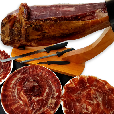 Kit Jamonero Económico - Jamón Ibérico de Bellota Blázquez Detalles 7