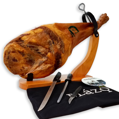 Economic Ham Carving Kit - Iberico Shoulder Blázquez Details 2