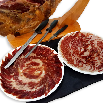 Economic Ham Carving Kit - Iberico Shoulder Blázquez Details 4