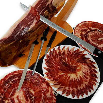 Economic Ham Carving Kit - Iberico Shoulder de Bellota Blázquez Details 2