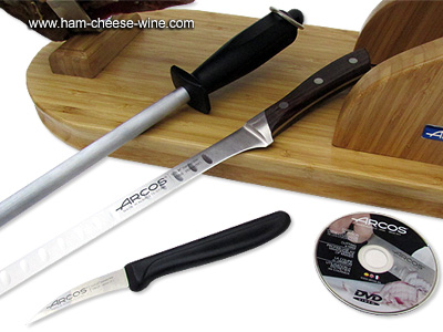 Serrano Ham Monte Nevado Basic Carving Kit Details 6