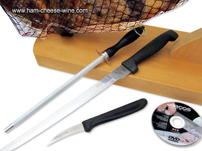 Iberico Shoulder Bellota Ham Fermín - Economic Ham Carving Kit Details 3