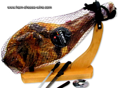 Iberico Shoulder Bellota Ham Fermín - Economic Ham Carving Kit Details 5