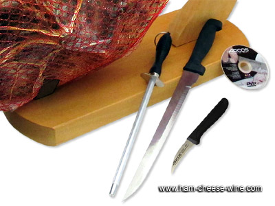 Kit Jamonero Jamón Serrano Fermín Detalles 3