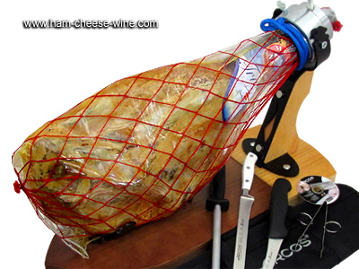 Kit Jamonero Profesional Jamón Serrano Monte Nevado Detalles 2