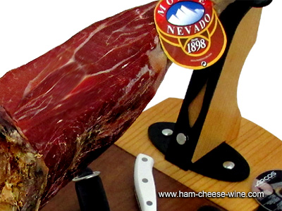 Kit Jamonero Profesional Jamón Serrano Monte Nevado Detalles 6