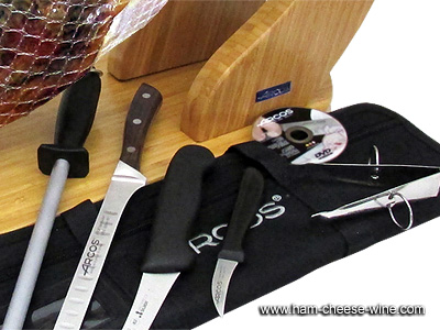 Iberico Shoulder Fermín Professional Ham Carving Kit Details 3