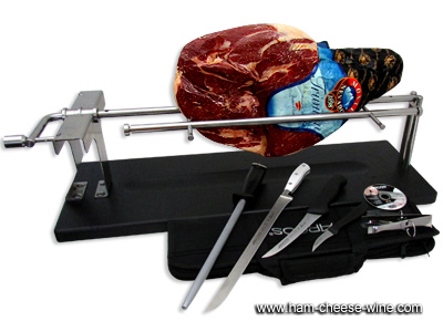 Kit Jamonero Profesional - Jamón Serrano Monte Nevado sin Hueso