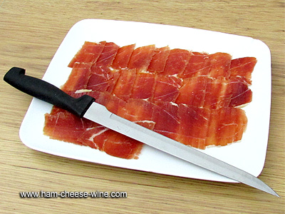 Professional Ham Carving Kit - Serrano Ham Monte Nevado Boneless Details 13
