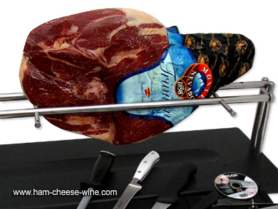 Kit Jamonero Profesional - Jamón Serrano Monte Nevado sin Hueso Detalles 3