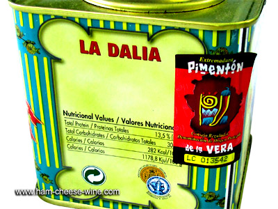 Smoked Hot Paprika La Dalia Details  2