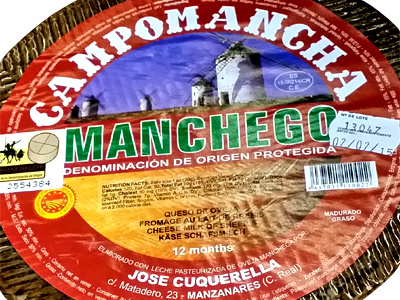 Queso Manchego Campomancha Detalles 1