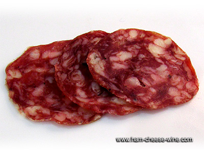 Iberico Salami de Bellota Sliced Details 3