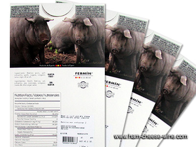 Salchichon Iberico Fermin en Lonchas Detalles 4