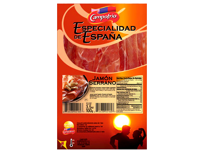 Serrano Ham Campofrío Sliced