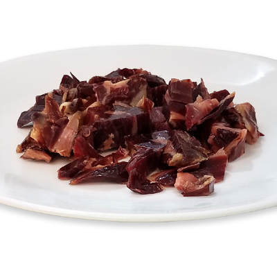 Iberico Bellota Ham Small Cubes Details 3