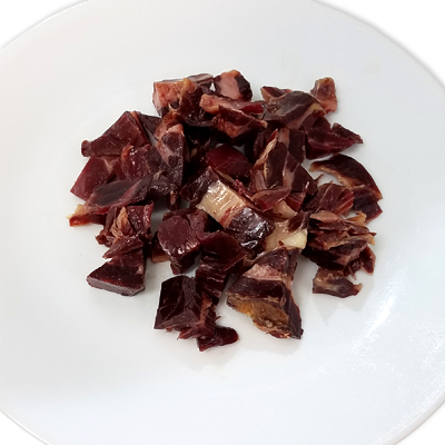 Iberico Bellota Ham Small Cubes Details 4