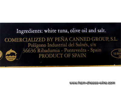 White Tuna Belly in Olive Oil Ramón Peña 3
