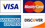 We Accept These Credit Cards