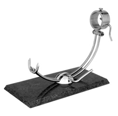 Black Marble Professional Ham Holder