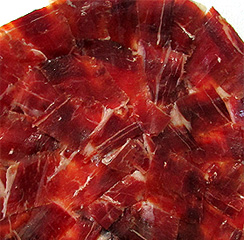 Iberico Ham Hand Cut by Knife, 1 Pound