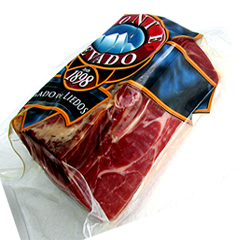 Jamón Serrano Monte Nevado sin Hueso Cortado 1 Pieza