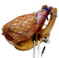 Kit Jamonero Básico - Jamón Serrano Monte Nevado