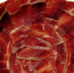 Serrano Ham Hand Cut by Knife, 2 Pounds