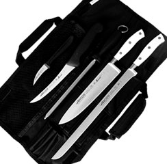 ▷ Comprar Set de Cuchillos para cortar el Jamón Forge Black